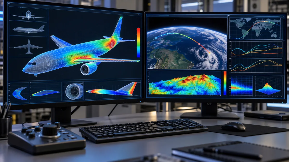 Custom scientific software dashboard with plots and imagery